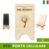 Eco-porta cellulare ecologico con frase per lui-lei