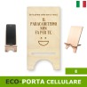 Porta-smartphone ecologico con frase simpatica idea regalo per natale