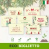 biglietto auguri di natale in carta da piantare