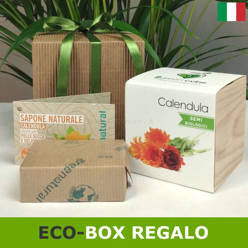 eco-box regalo confezione calendula per lui-lei