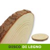Sottopentola, base centrotavola, disco di legno diametro 15-16-cm spessore 1cm