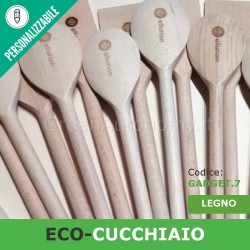 mestolo di legno personalizzato per gadgets da cucina