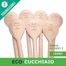 mestoli di legno personalizzati per gadget regali bomboniere