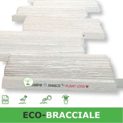 Bracciale-braccialetto in carta piantabile per gadget eventi