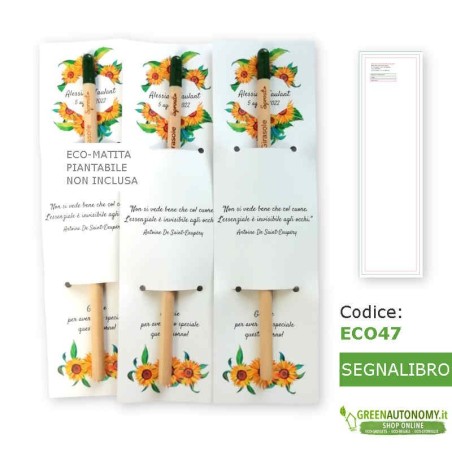 Segnalibro 210x55 mm personalizzato per comunione-matrimonio-anniversario