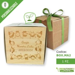 piante e fiori in cubi piantabili green idea regalo maestre personalizzabile