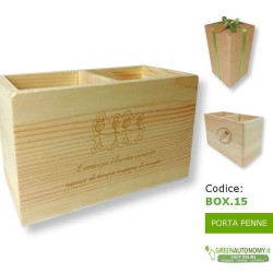 Portapenne organizer scrivania personalizzato come idea regalo maestre