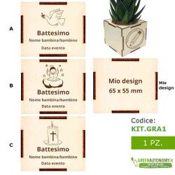 Bomboniera battesimo modelli vaso bomboniere piante grasse