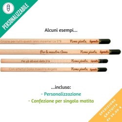 Matita che si pianta top idea regalo fine scuola da personalizzare