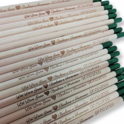 Kit 100 matite da piantare Sprout per bomboniere matrimonio green