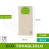 Eco-tovagliolo 20x10cm con tasca portaposate incorporata