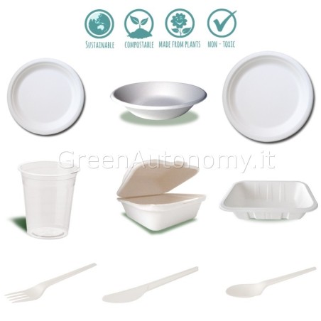 Kit campioni gratis eco-stoviglie compostabili