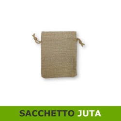 Sacchetto juta piccolo colore kraft beige
