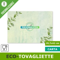 Tovagliette personalizzate su fronte per ristorante-bar-sagra
