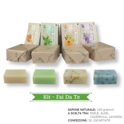Kit sapone naturale per bomboniere fai da te